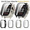 Case For Realme Watch 5 PC+Tempered Glass Bumper Full Cover Protective Shell For Realme Watch5 Screen Protector Accessory