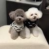 Зимняя теплая одежда для собак, мягкий флисовый костюм для маленьких и средних собак, милая пижама для щенков, одежда для французских бульдогов чихуахуа