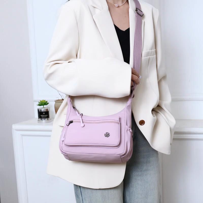 Crossbody Bag Women's Shoulder Bag Underarm Bag Nylon Bag Mother Bag
