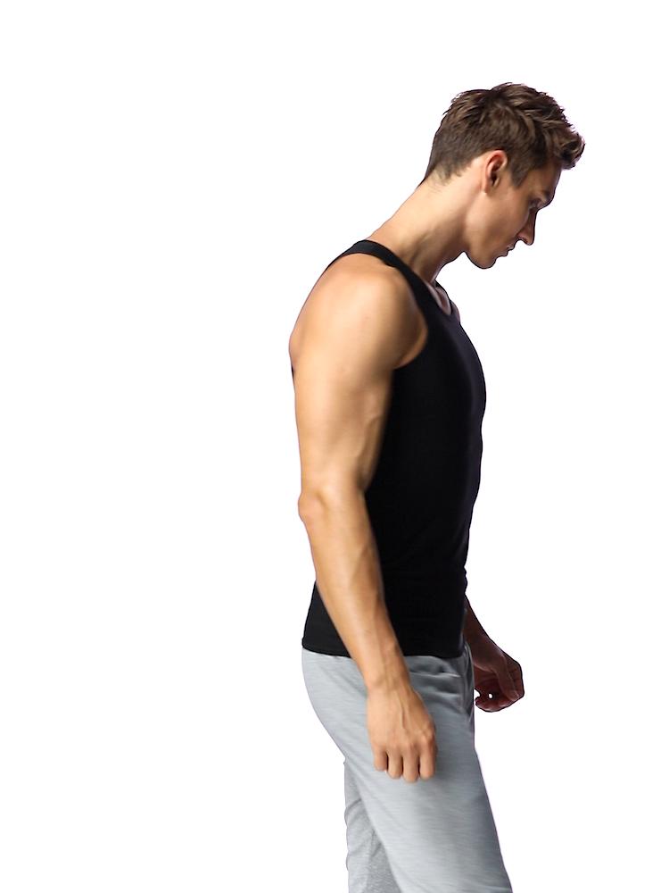 Мужская компрессионная майка для сжигания жира