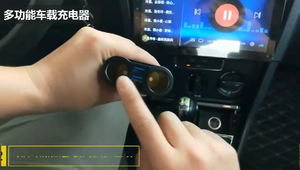 Car Socket Splitter Charger Dual USB PD20W QC 3.0 Quick Charge 12V-24V 60W Auto Type C Charging Power Adapter Plug