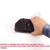 BSP1160-2 Headlight Rear Bulb Cover Cap Right Side for Ford Focus MK1 MK1.5 DAW DBW DFW DNW 2001-2005 Facelift 1334938