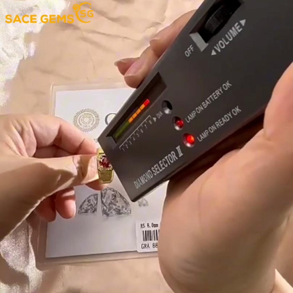 Сертифицированное SACEGEMS GRA кольцо с муассанитом D цвета 1-5 карат для мужчин, стерлинговое серебро S925, свадебное кольцо с бриллиантами, вечерние, роскошные изящные ювелирные изделия