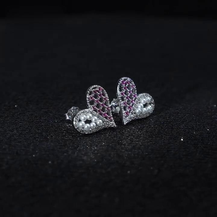 Tancise 925 Sterling Silver Zircon Earrings Drop Earrings For Women Wedding Party Gifts