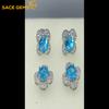 Sace Gems Классические серьги из медного сплава с цирконом, женские ювелирные изделия, свадебный подарок для вечеринки