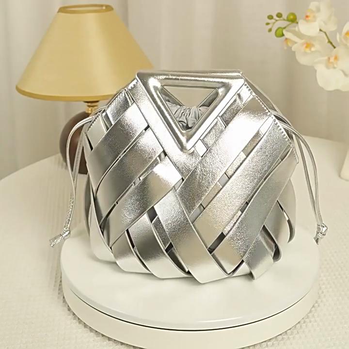 Модная плетеная сумка-тоут из веганской кожи 2025 года для женщин, кошельки и сумки с верхней ручкой, модная сумка кроссбоди через плечо, сумки-тоут