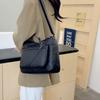 Women's Small Square Bag Shoulder Bag Soft Leather Mother Bag Multi-Layer Bag