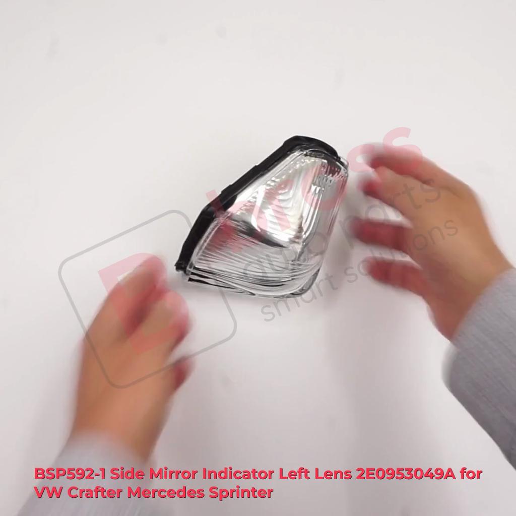 BSP592-1 Side Mirror Indicator Left Lens for VW Crafter MK1 Mercedes Sprinter 906 2E0953049A