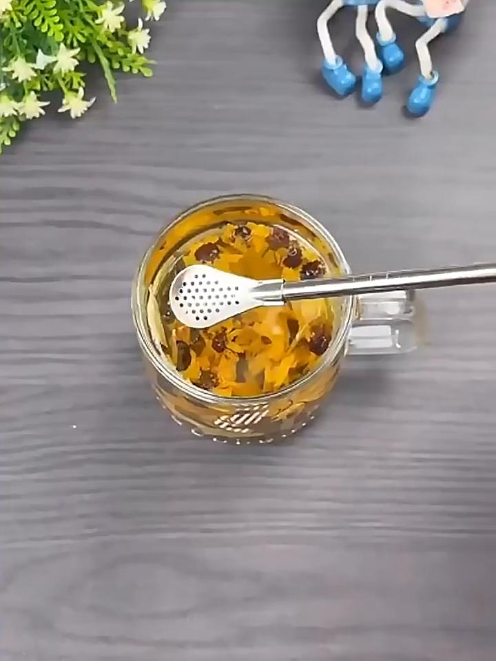 2Pcs Detachable Bombilla Filter Straw Stainless Steel Straw Spoon Tea Filter Yerba Mate Straw Reusable Drinking Tools Bar Access