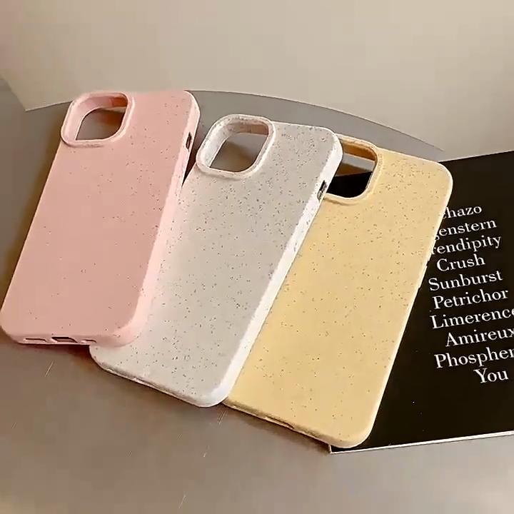 Mobile Phone Cases for iPhone 11 13 XR 15 Pro Max 12 14 Pro Max Case iPhone 16 7 Plus 8 Plus XS Max Degradable and Environmentally Friendly