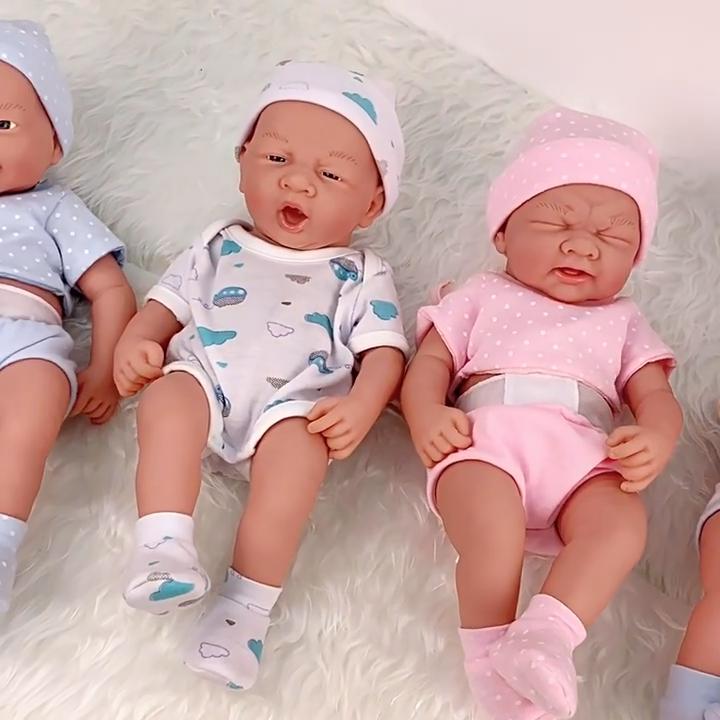 35 см моющаяся реалистичная мягкая расписанная вручную кукла-реборн для детей, сопровождающая игровую куклу