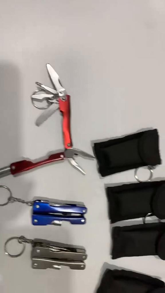 Многофункциональные плоскогубцы из нержавеющей стали 3CR13, функции 9 в 1, многофункциональный инструмент из алюминиевого сплава, мини-снаряжение для кемпинга, светодиодные плоскогубцы