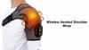 Electric Heated Vibration Massage Shoulder Pad Shoulder Support Belt Joint Pain Relief Shoulder Physiotherapy Massager