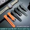 Для силиконового ремешка Casio BRJ-B001, PRG-601 PRW-70/50/30 prw-60/3400 водонепроницаемый резиновый браслет, мужские аксессуары для часов 23 мм