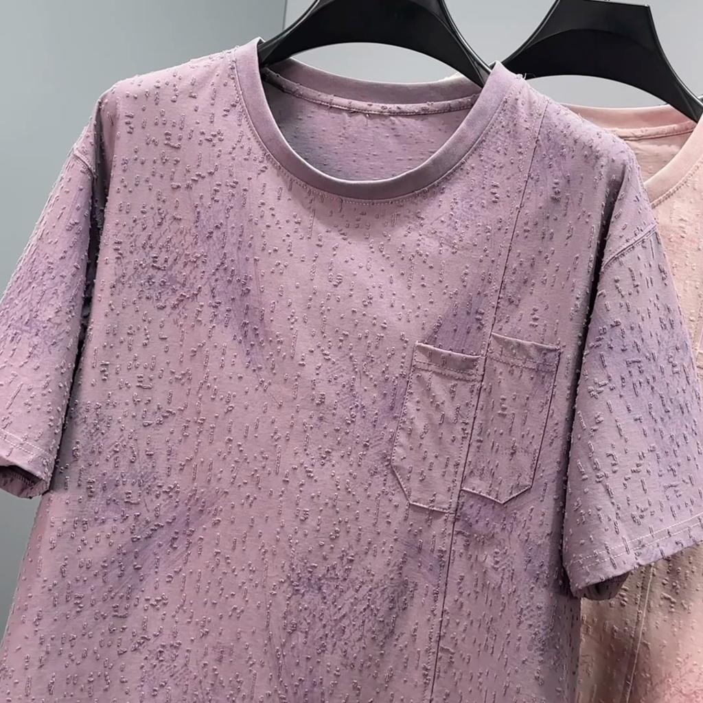 Большие размеры 4XL-11XL Свободная футболка Мужская Летние Топы Модная Футболка с коротким рукавом Летняя Мужская Одежда