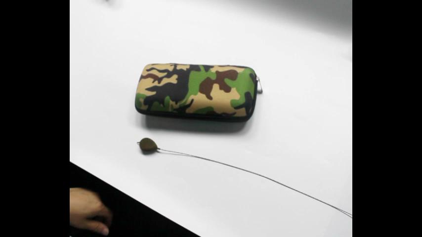 1 коробка, инструменты для ловли карпа, чехол для хранения, пластиковый слот для фиксации двух частей для волос, Ronnie Zig Rig, терминал для ловли карпа, аксессуары для снастей