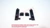 BHL552+BHL553 Headlight Holder Mount Repair Bracket Tab Set Left Right Side for Renault Fluence L3 L30 Z.E. 2009-2020 260607771R 260101331R
