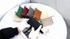 2024 New Patchwork Coin Purse Genuine Leather Mini Women Wallets With Keychain First Layer of Cowhide Short Purse Card Holder