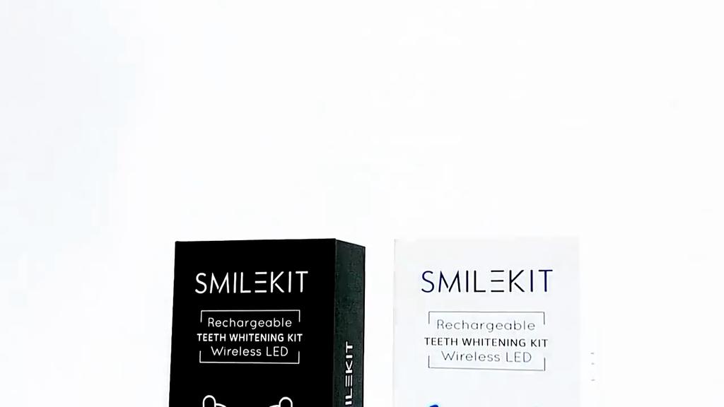 Набор для отбеливания зубов Перезаряжаемый беспроводной набор для домашнего использования со светодиодным синим светом-ускорителем и гелевыми ручками для отбеливания зубов