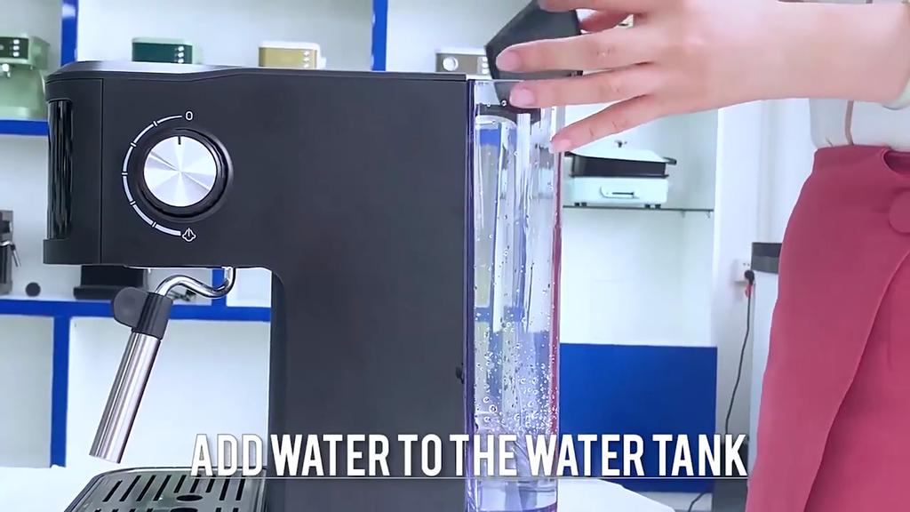 Semi-Automatic Italian Coffee Machine20BarHigh-Pressure Steam Pump Pressure Office Home