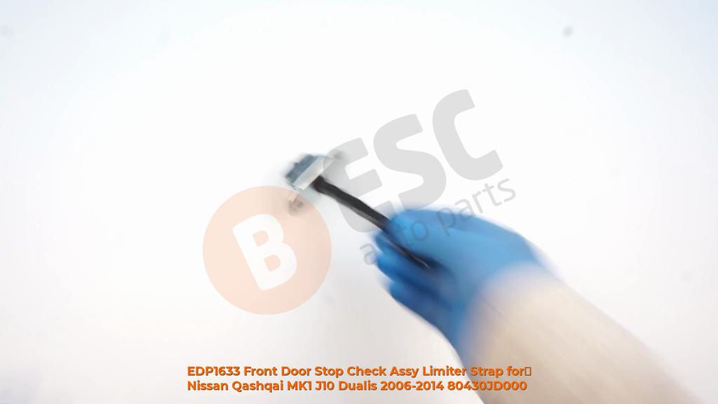 EDP1633-1 2 Pieces Front Door Stop Check Assy Limiter Strap for Nissan Qashqai MK1 J10 Dualis 2006-2014 80430JD000