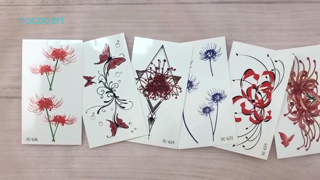 Dark Butterfly Sexy Waterproof Temporary Tattoo Sticker India Women Back Waist Flash Tatoo Girl Body Art Fake Tattoos Realistic